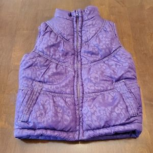 Puffer Vest Purple